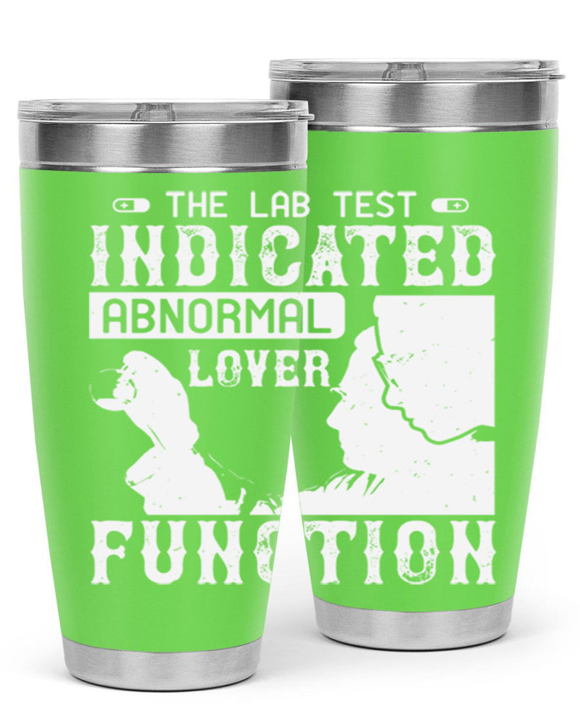 The lab test indicated abnormal lover function Style 22#- medical- tumbler
