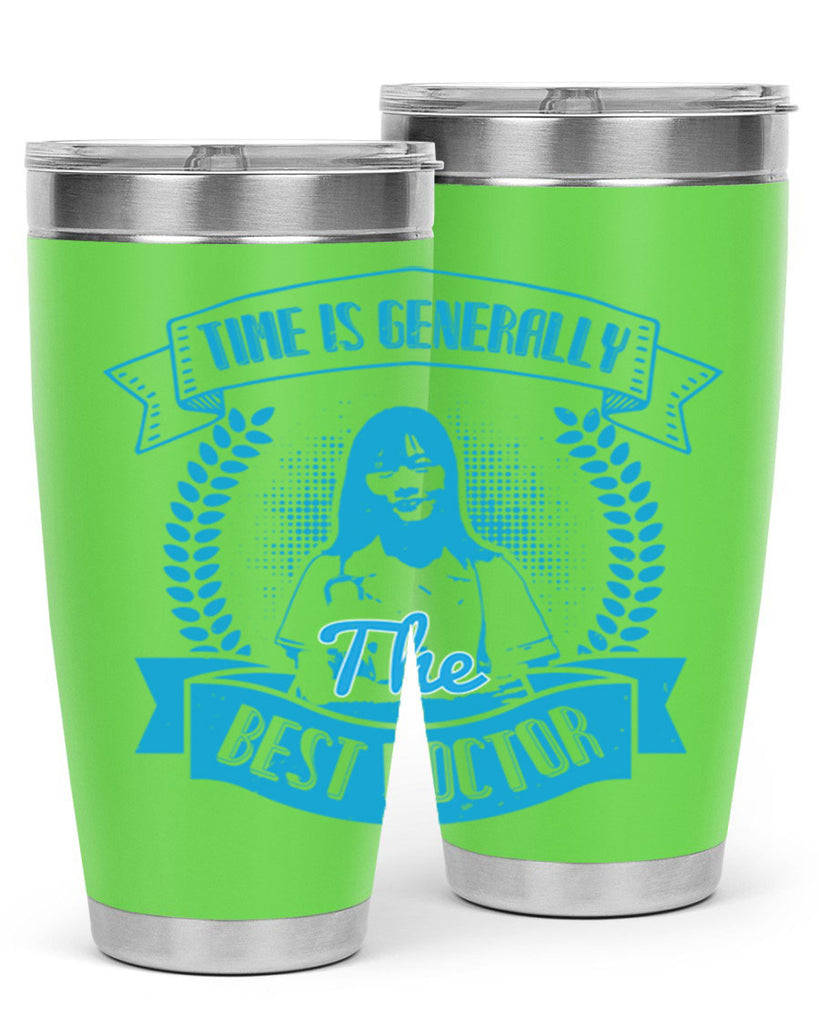 Time is generally the best doctor Style 12#- medical- tumbler