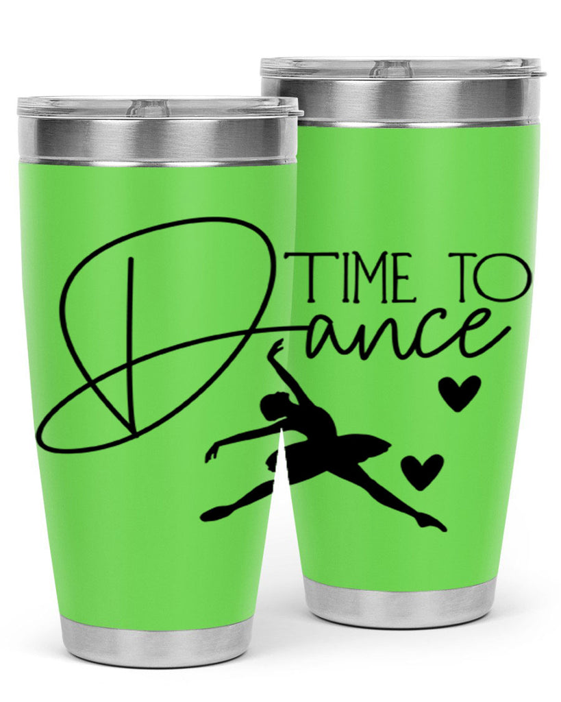 Time to Dance 85#- ballet- Tumbler