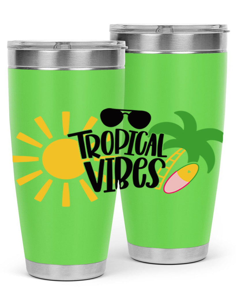 Tropical Vibes Style 9#- summer- Tumbler