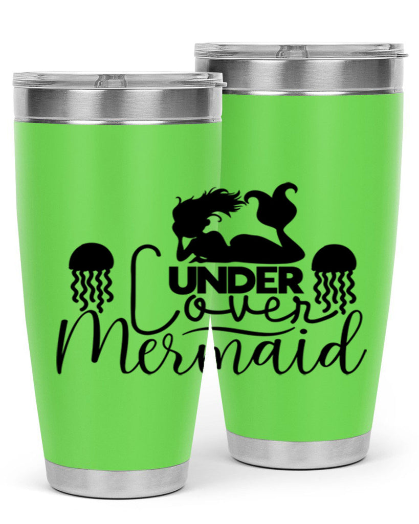 Under Cover Mermaid 642#- mermaid- Tumbler