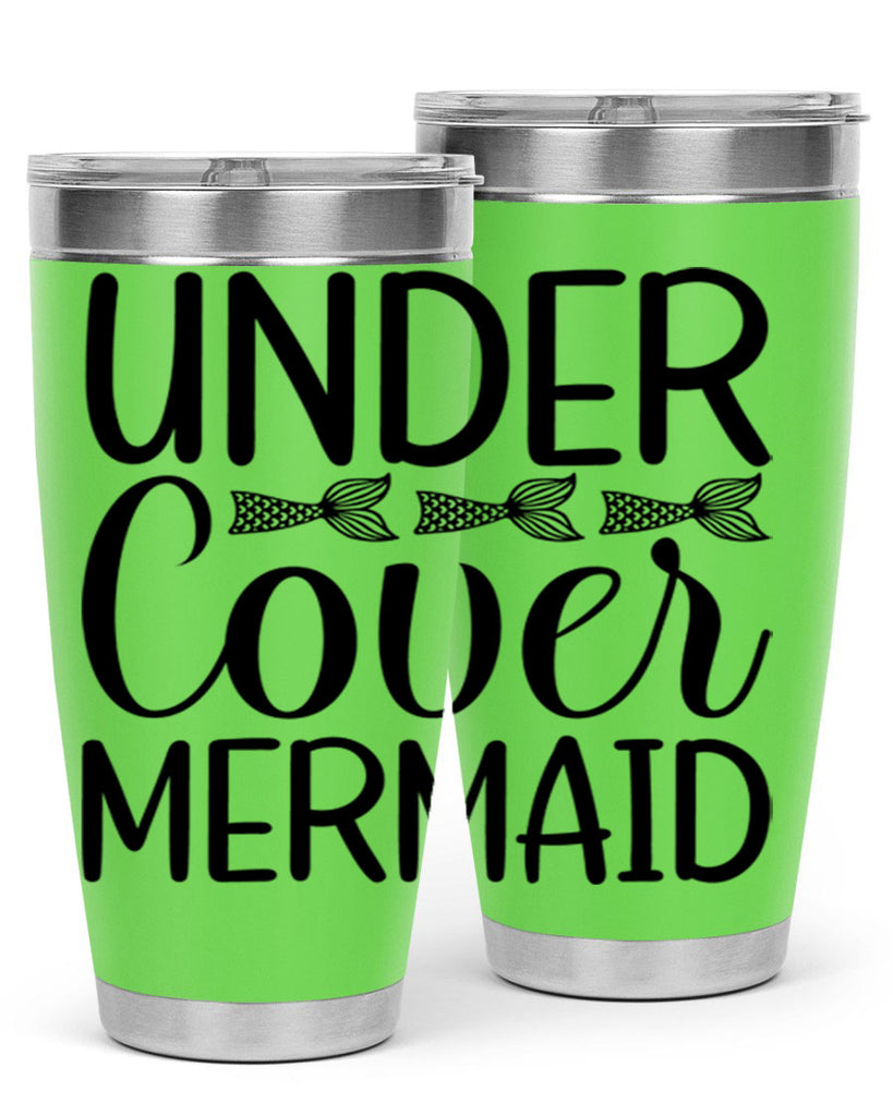 Under Cover Mermaid 647#- mermaid- Tumbler