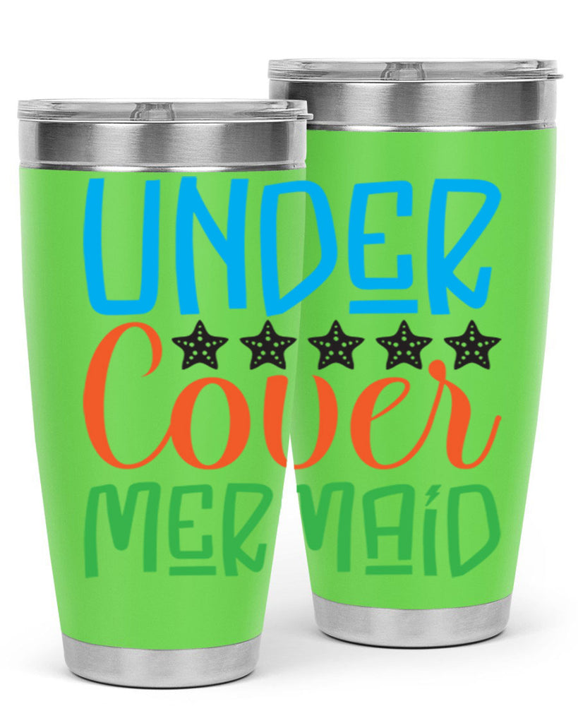 Under Cover Mermaid 648#- mermaid- Tumbler