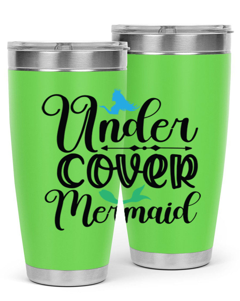 Under Cover Mermaid 651#- mermaid- Tumbler