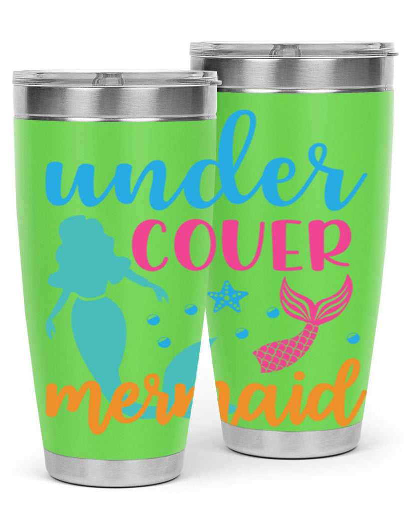 Under Cover Mermaid Design 654#- mermaid- Tumbler