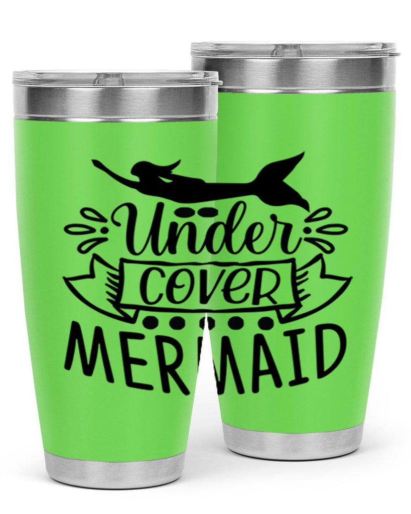 Under cover mermaid 645#- mermaid- Tumbler