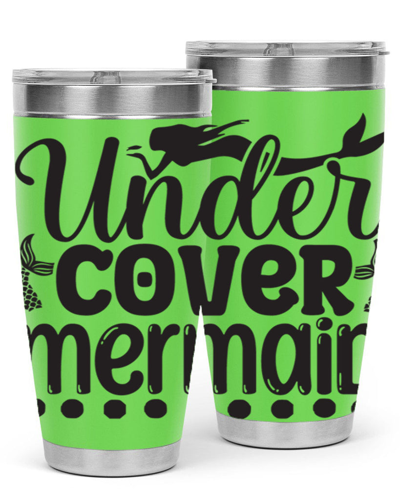 Under cover mermaid 649#- mermaid- Tumbler
