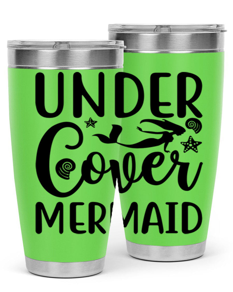 Under cover mermaid design 655#- mermaid- Tumbler