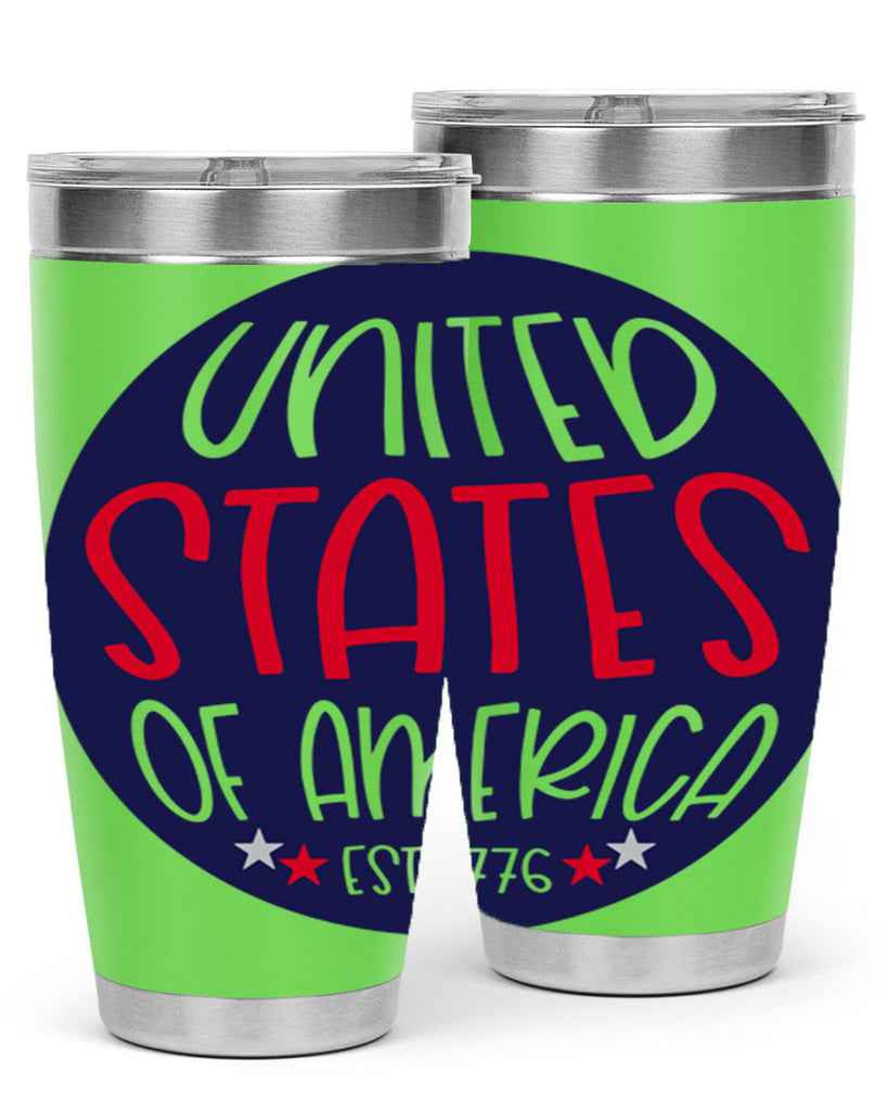 United States Of America Est Style 176#- Fourt Of July- Tumbler