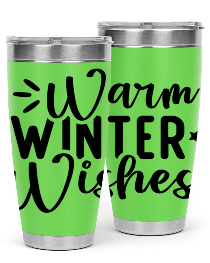 Warm Winter Wishes459#- winter- Tumbler