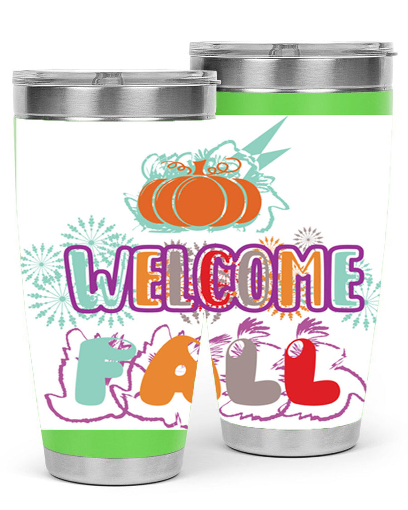 WelcomeFalldesign 638#- fall- Tumbler