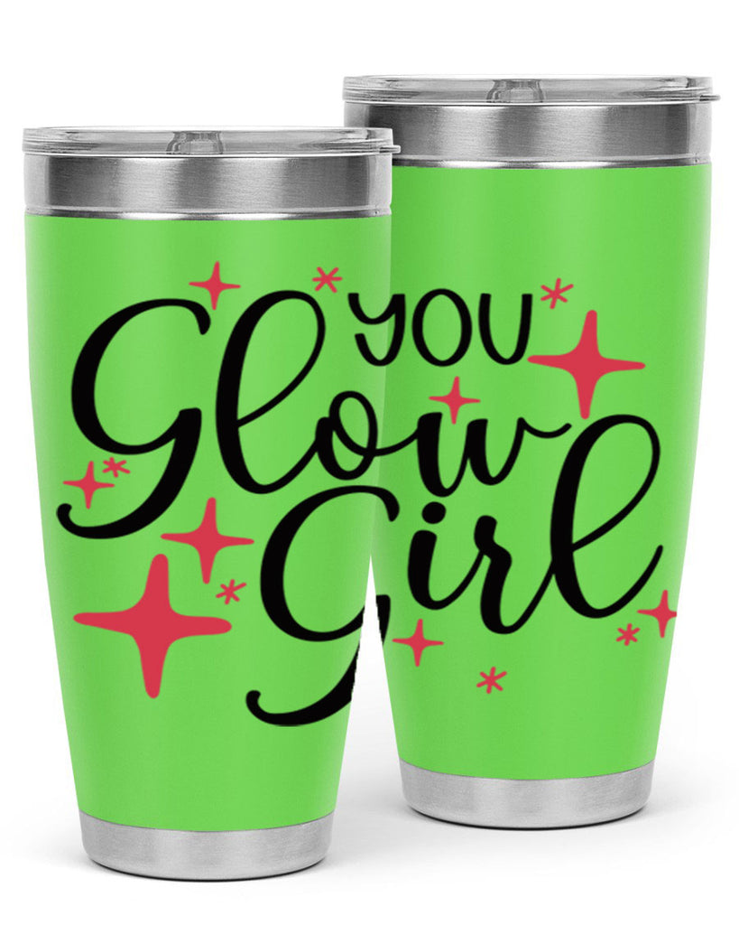 Yo Glow Girl Style 6#- make up- Tumbler