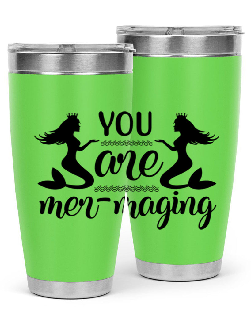 You are mermaging design 686#- mermaid- Tumbler
