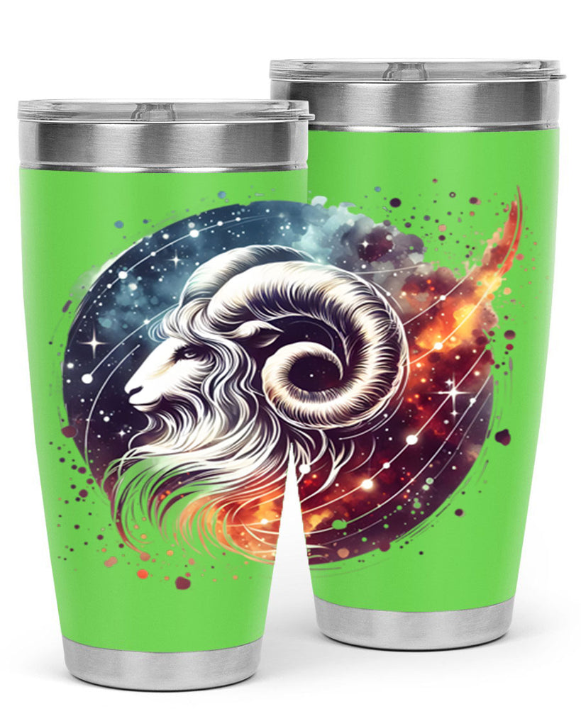 aries 124#- zodiac- Tumbler