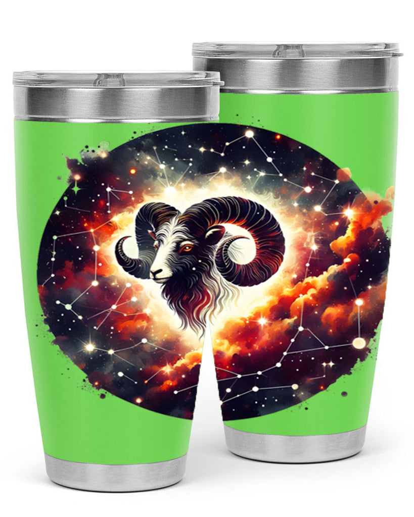 aries 126#- zodiac- Tumbler