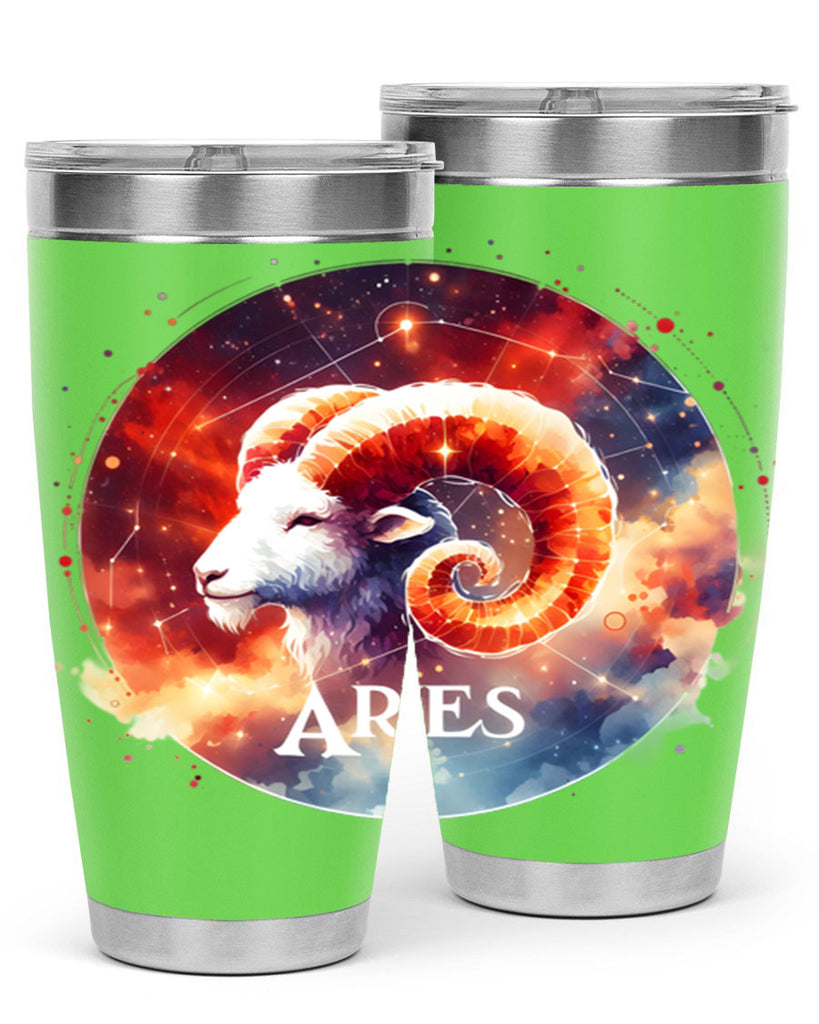 aries 128#- zodiac- Tumbler