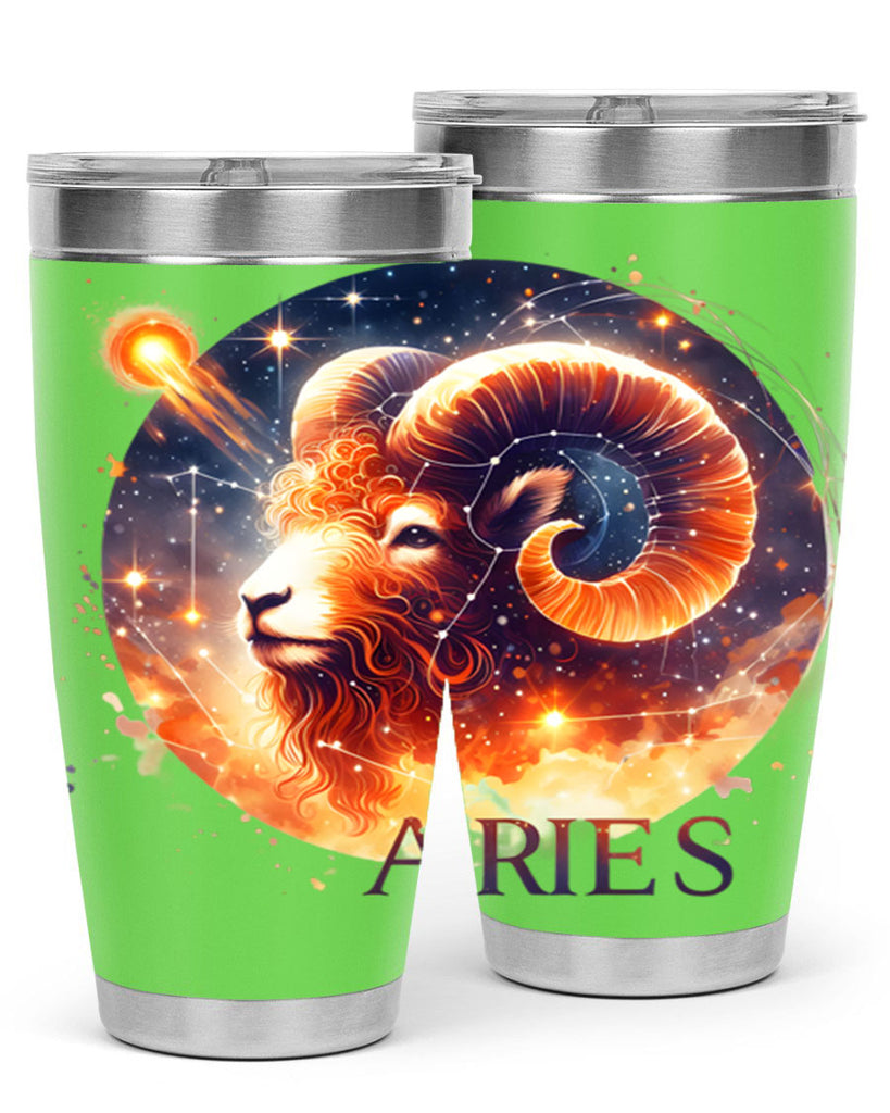 aries 130#- zodiac- Tumbler