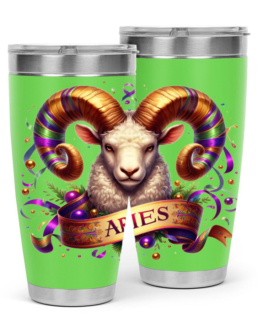 aries 136#- zodiac- Tumbler