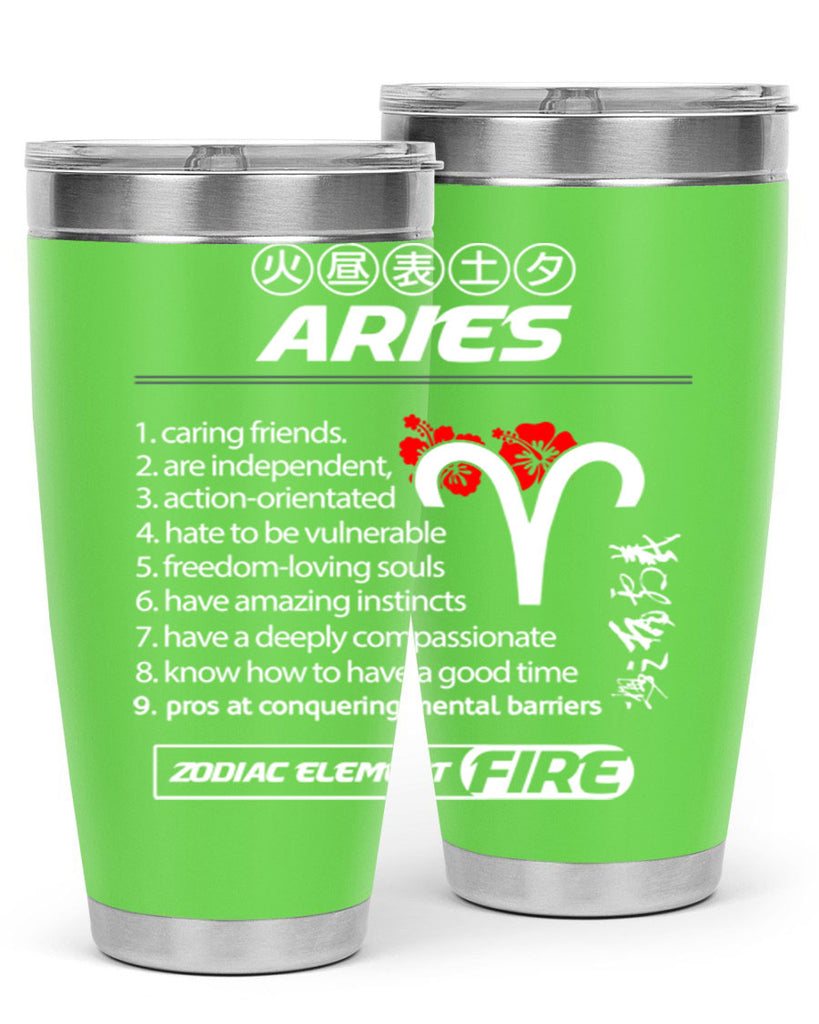 aries 137#- zodiac- Tumbler
