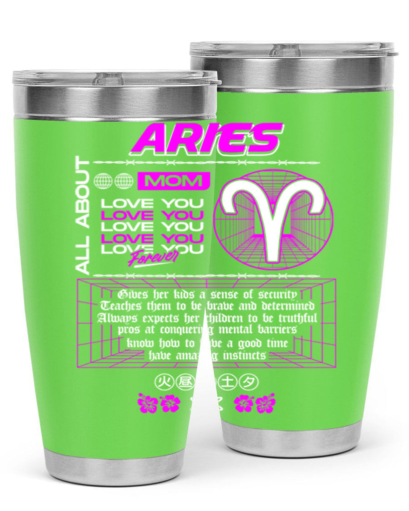 aries 138#- zodiac- Tumbler