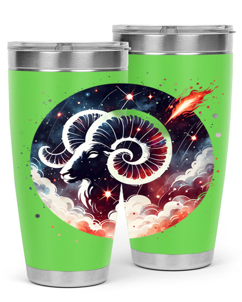 aries 140#- zodiac- Tumbler