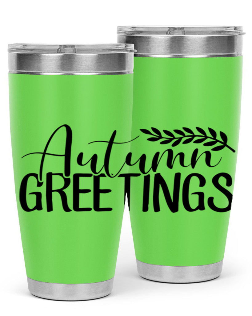 autumn greetings 13#- fall- Tumbler