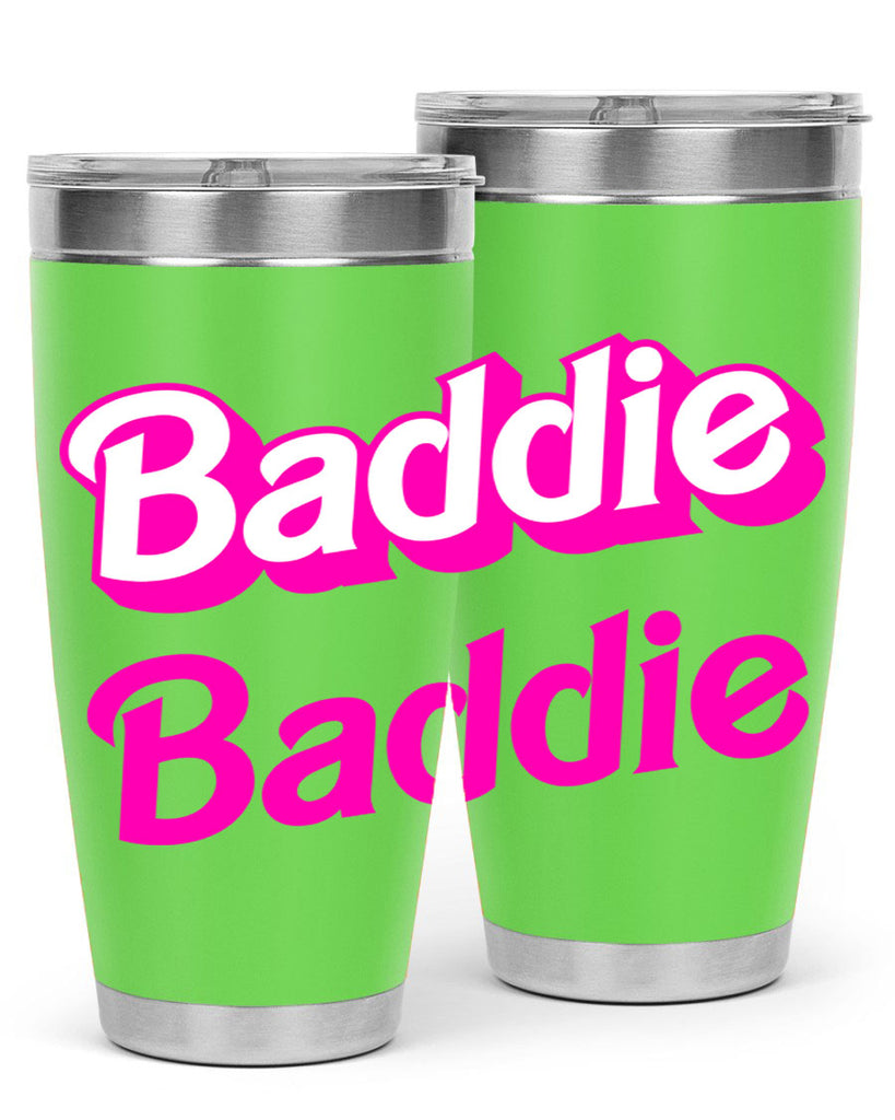 baddie 271#- black words phrases- Cotton Tank