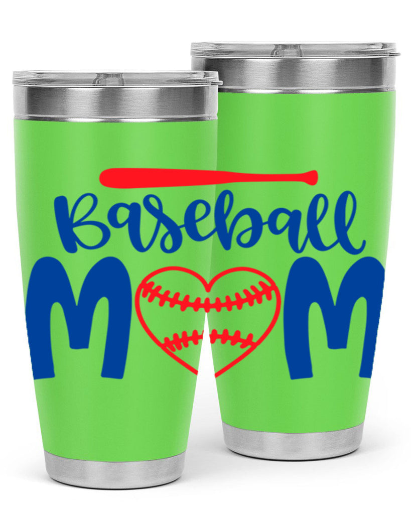 baseball mom 2077#- baseball- Tumbler
