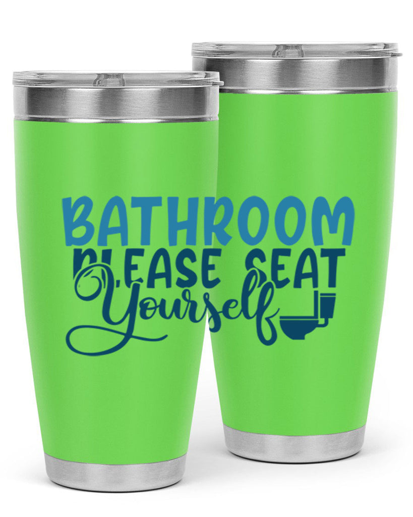 bathroom please seat yourself 92#- bathroom- Tumbler