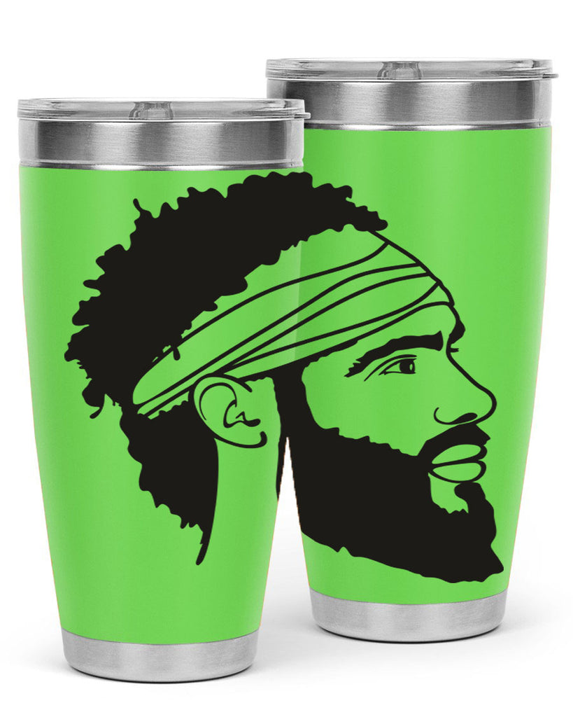 beardman 48#- black men - boys- tumbler