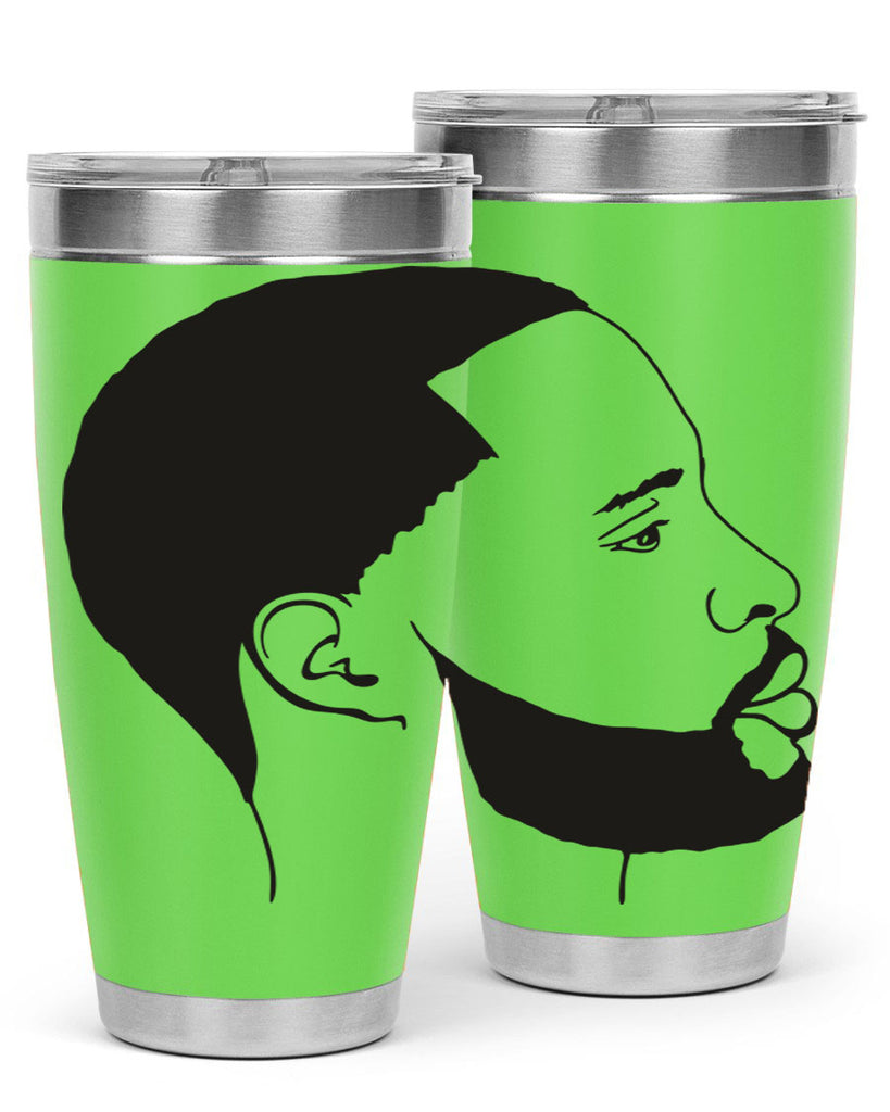 beardman 54#- black men - boys- tumbler