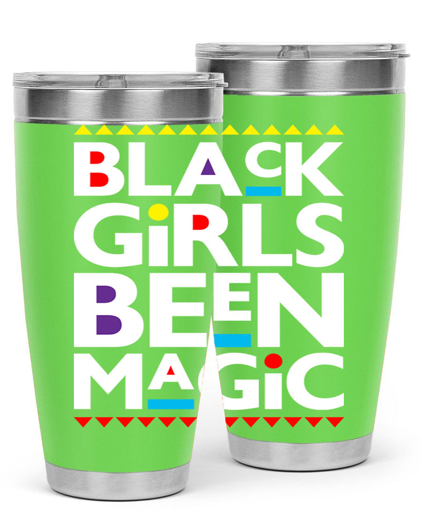 black girls been magic 243#- black words phrases- Cotton Tank