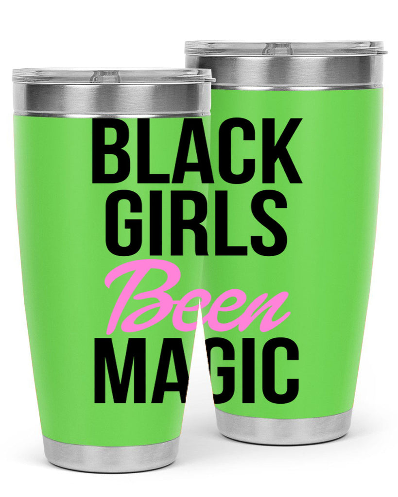 black girls been magic 244#- black words phrases- Cotton Tank