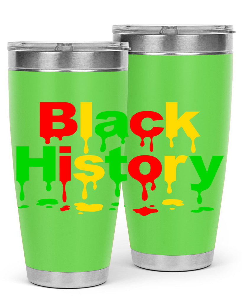black history drip 241#- black words phrases- Cotton Tank