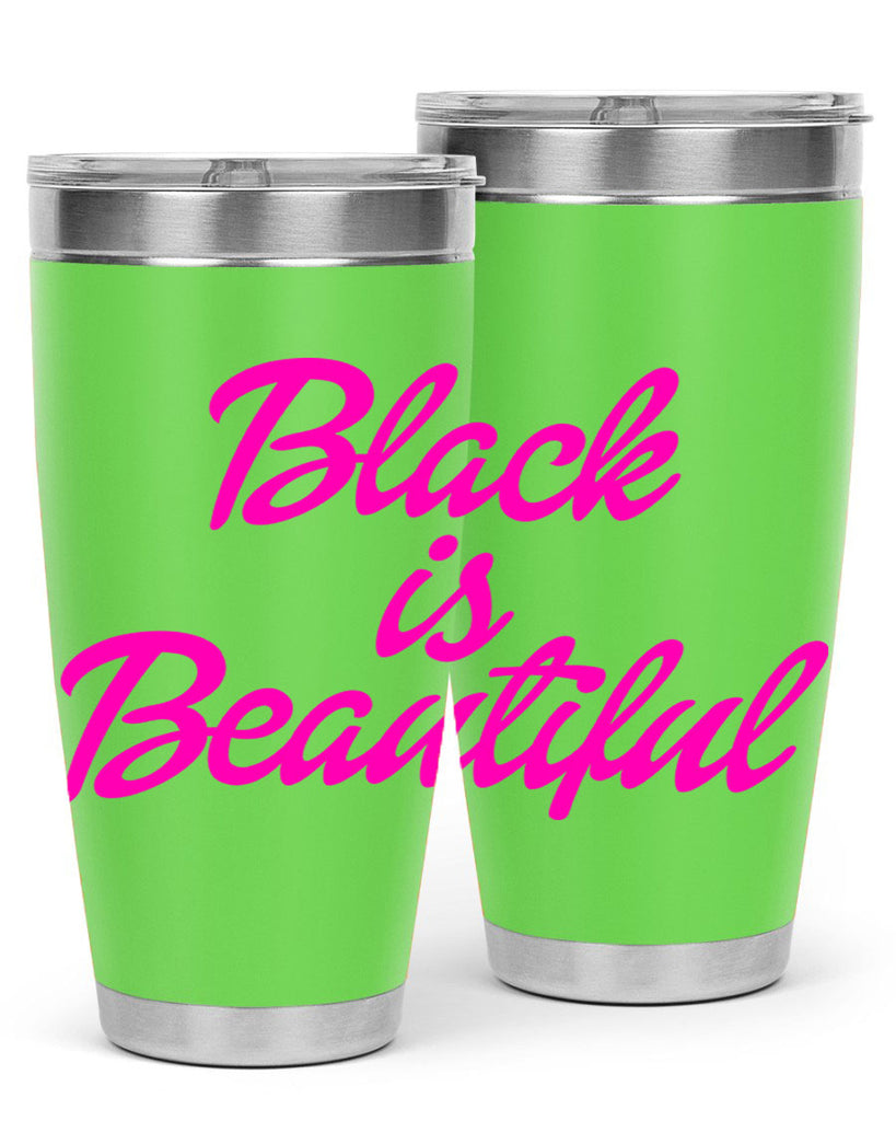 black is beautiful 200#- black words phrases- Cotton Tank