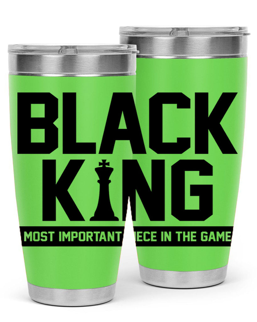black king 199#- black words phrases- Cotton Tank