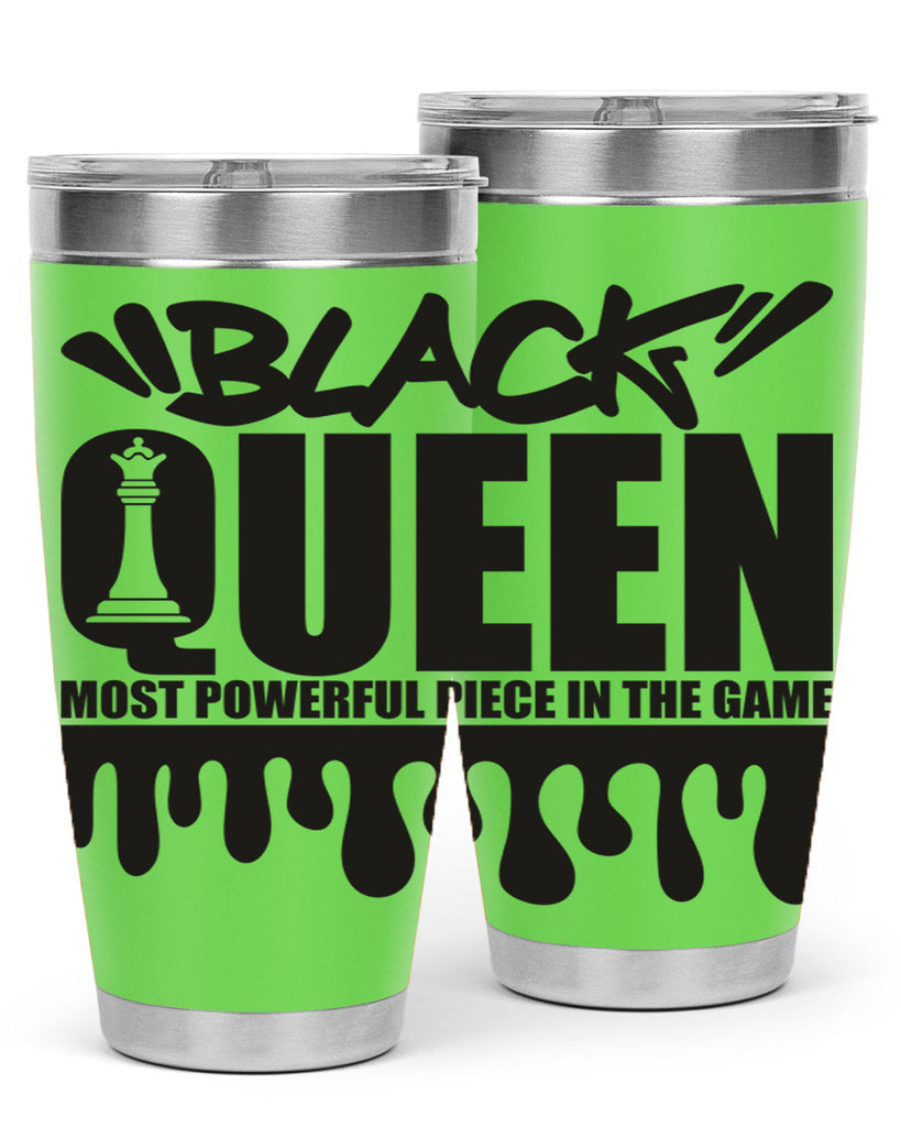 black queen 213#- black words phrases- Cotton Tank