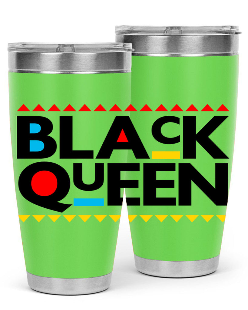 black queen 222#- black words phrases- Cotton Tank