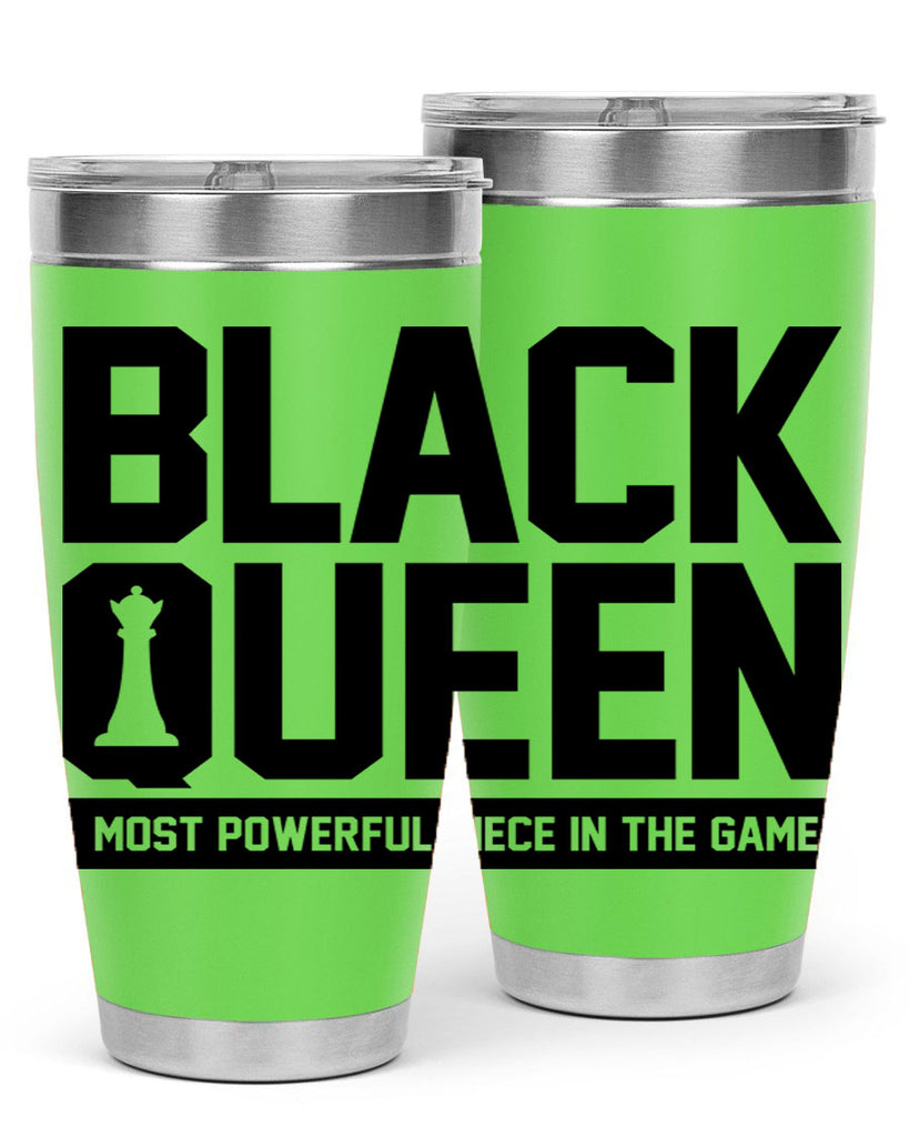 black queenchess 194#- black words phrases- Cotton Tank