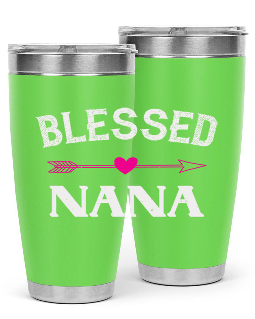 blessed nana 34#- grandma - nana- Tumbler