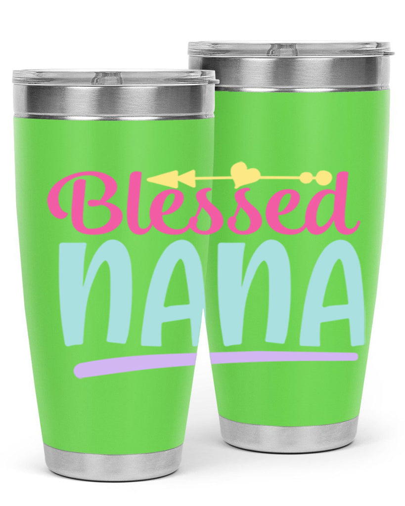 blessed nana 60#- grandma - nana- Tumbler