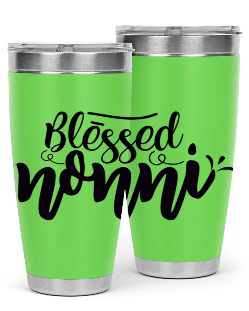 blessed nonni 57#- grandma - nana- Tumbler
