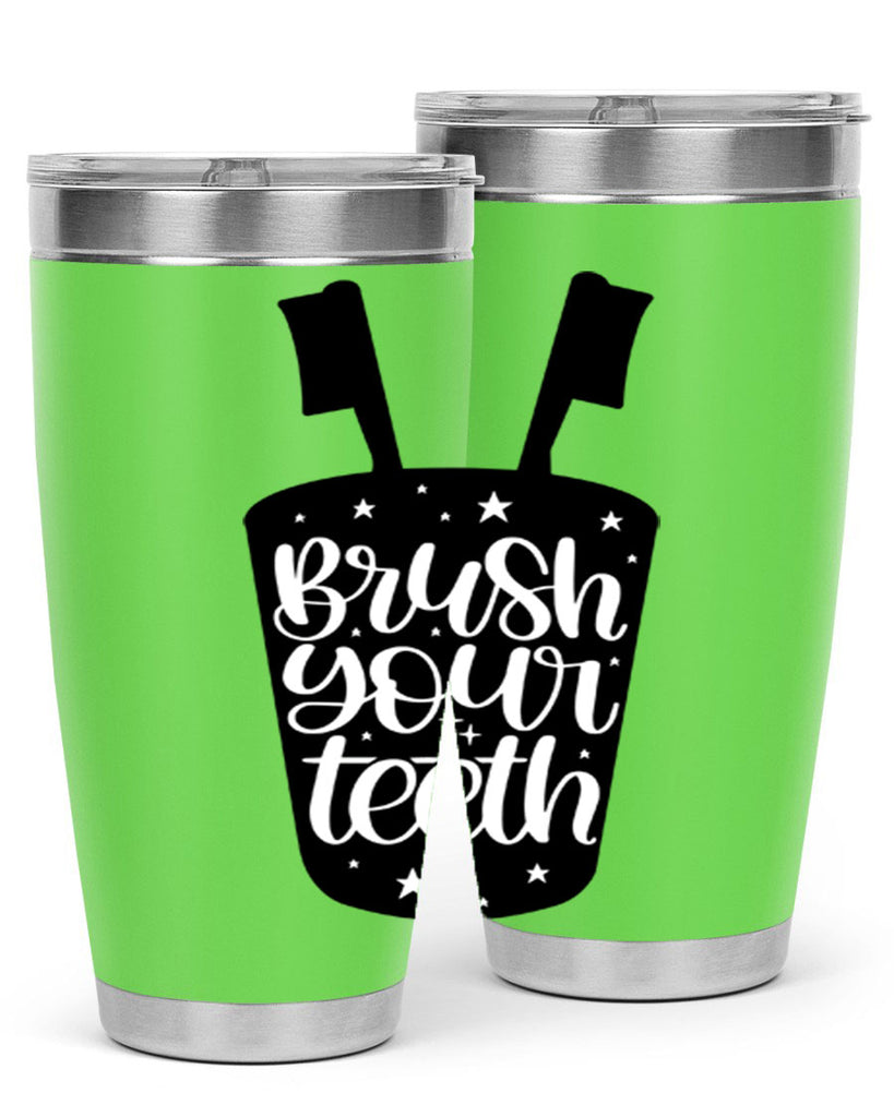 brush your teeth 45#- bathroom- Tumbler