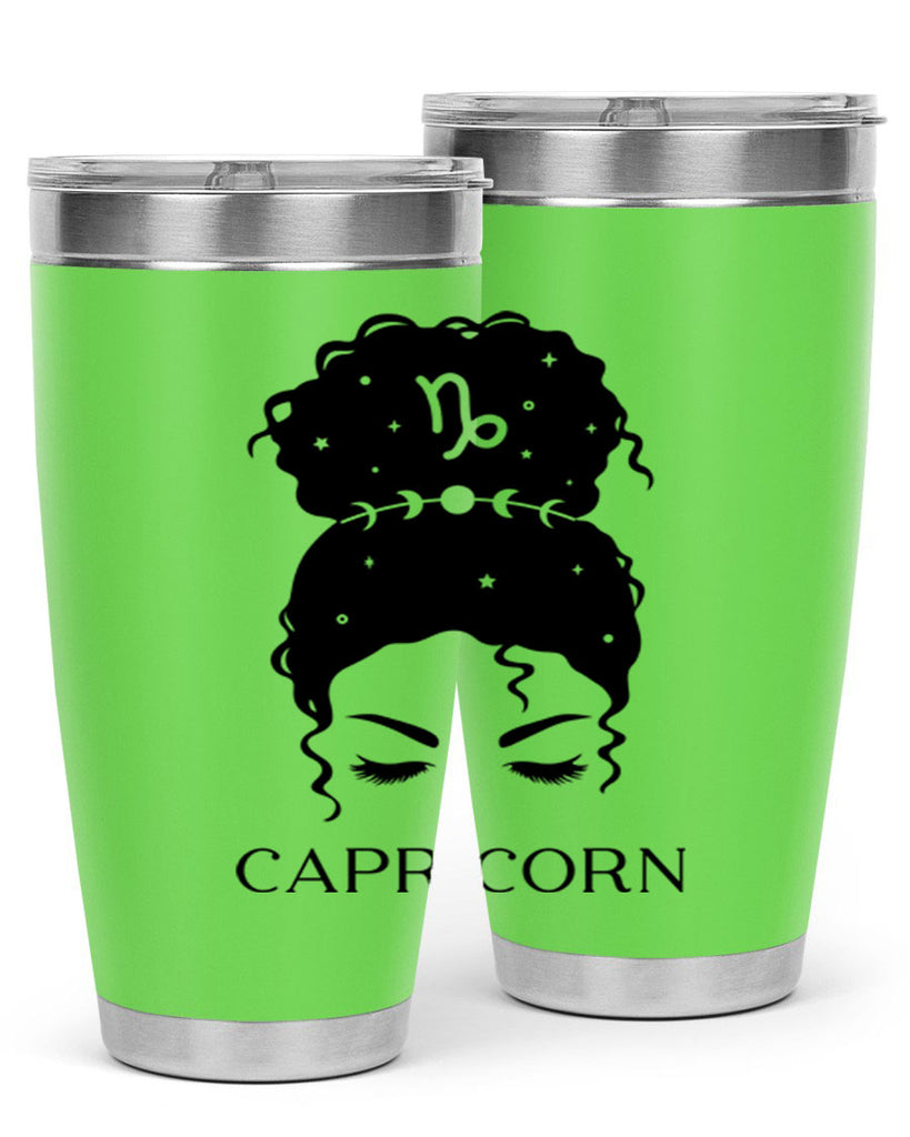 capricorn 204#- zodiac- Tumbler