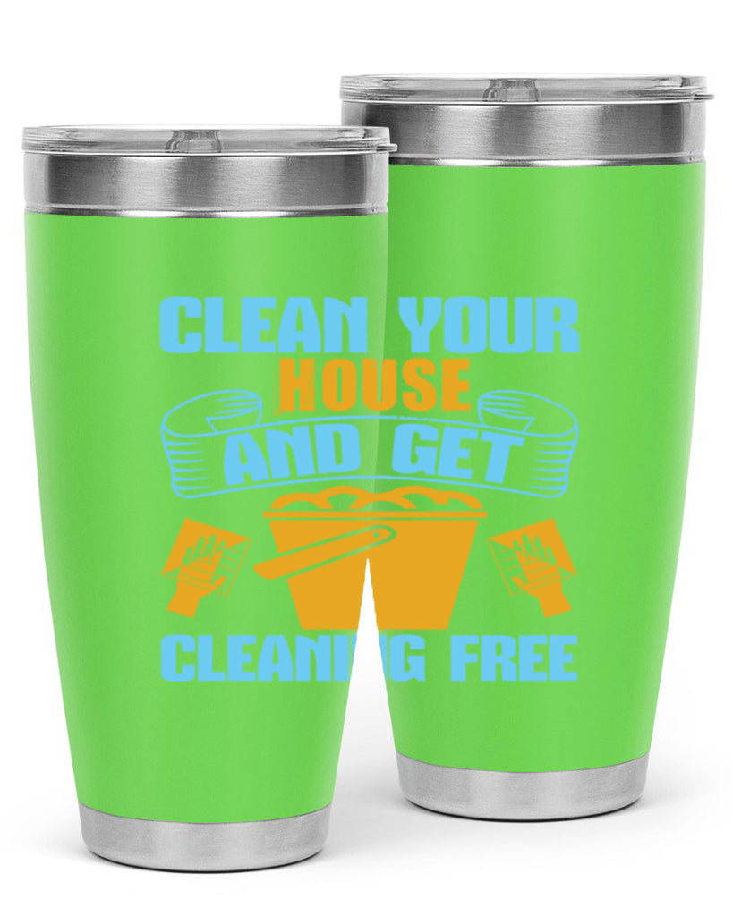 clean your house and get cleaning free Style 46#- cleaner- tumbler