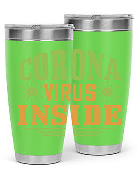 coronavirus inside Style 2#- corona virus- Tumbler