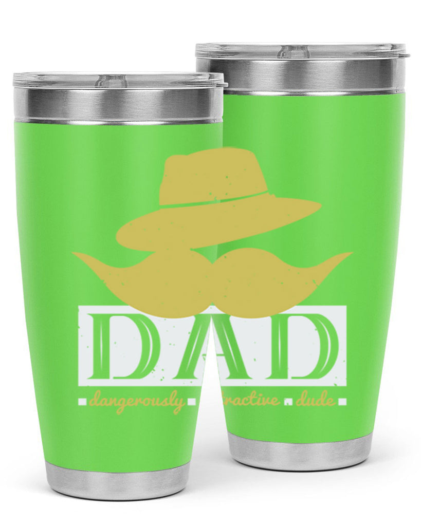 dad dangerously attractive 242#- fathers day- Tumbler