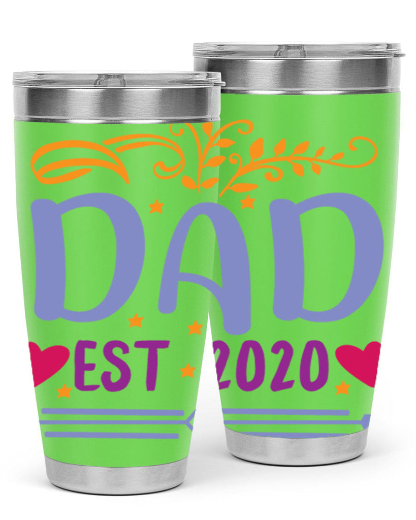 dad est 98#- fathers day- Tumbler