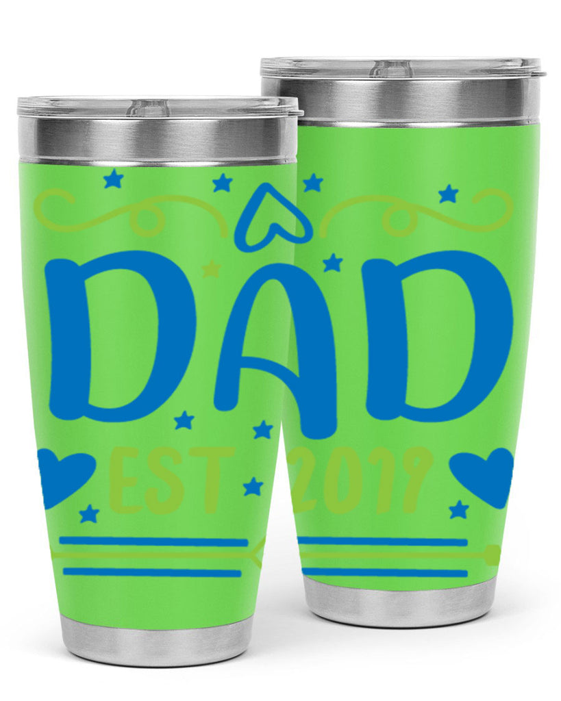 dad est 99#- fathers day- Tumbler