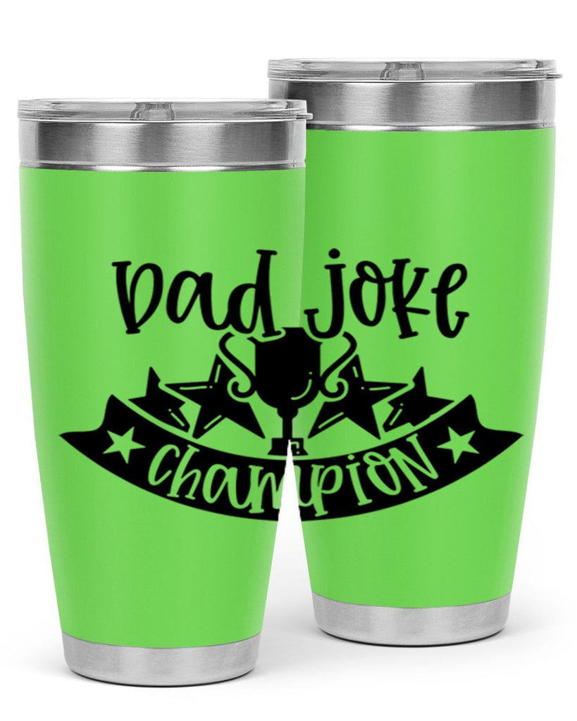 dad joke champion 66#- fathers day- Tumbler